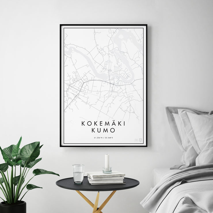 Kokemäki karttajuliste