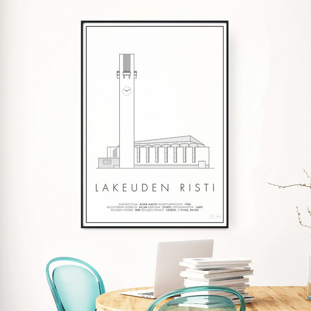 Lakeuden Risti - juliste Kaupunkijuliste - Påster